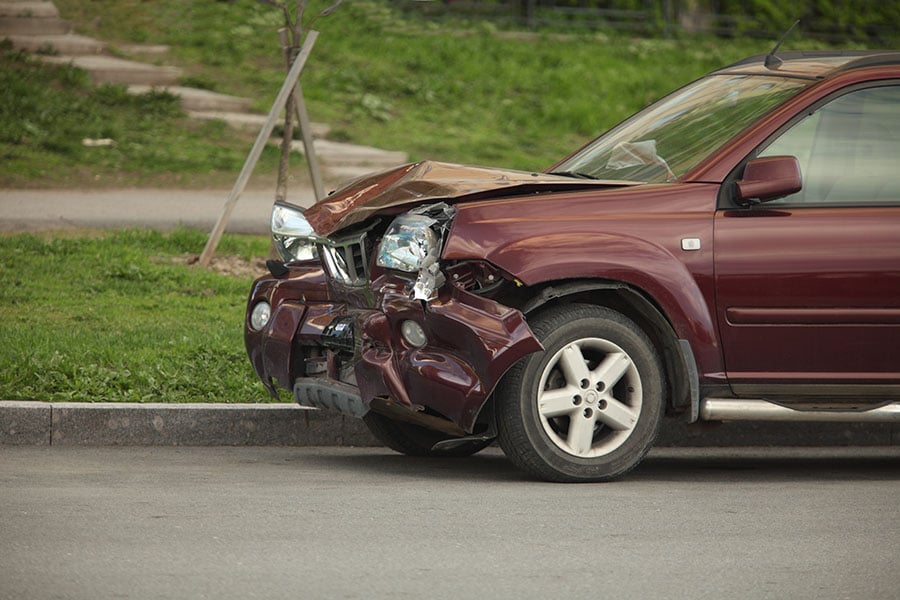 average payout for head-on collision