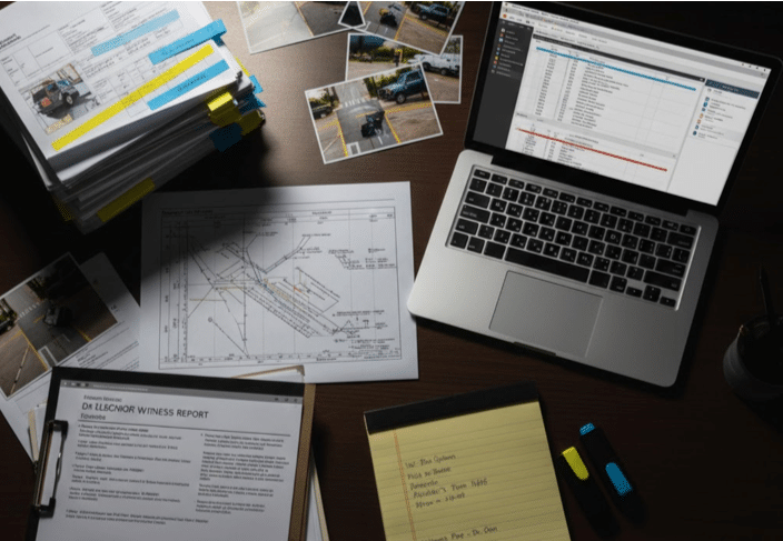 personal injury jury trial evidence